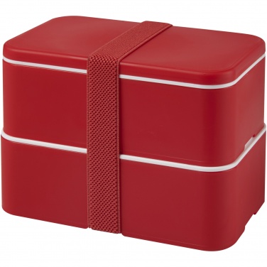Logo trade promotional merchandise picture of: MIYO double layer lunch box