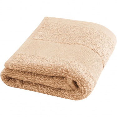Logo trade promotional giveaways image of: Sophia 450 g/m² cotton towel 30x50 cm