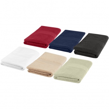 Logo trade advertising product photo of: Evelyn 450 g/m² cotton towel 100x180 cm