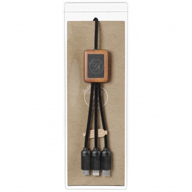 Logotrade promotional merchandise image of: SCX.design C29 3-in-1 bamboo cable