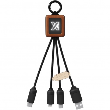 Logotrade promotional items photo of: SCX.design C19 wooden easy to use cable