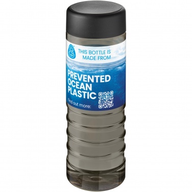 Logo trade promotional merchandise image of: H2O Active® Eco Treble 750 ml screw cap water bottle 