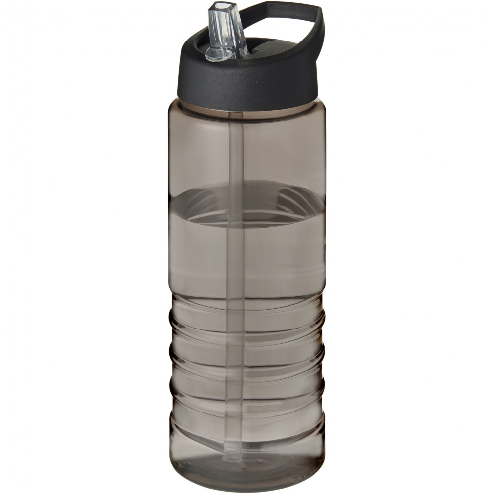 Logo trade promotional items image of: H2O Active® Eco Treble 750 ml spout lid sport bottle 