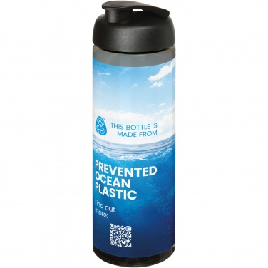 Logo trade promotional merchandise image of: H2O Active® Eco Vibe 850 ml flip lid sport bottle