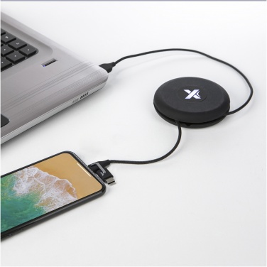 Logotrade promotional giveaways photo of: SCX.design C18 3-in-1 travel light-up cable