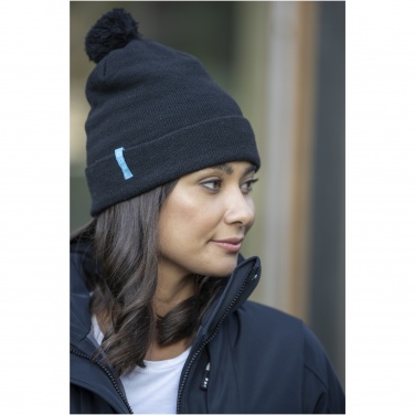Logo trade promotional gifts picture of: Olivine GRS recycled beanie