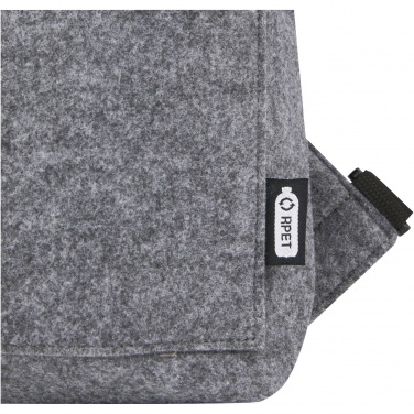 Logotrade promotional merchandise picture of: Felta GRS recycled felt roll-top bike bag 13L