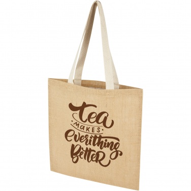 Logo trade promotional items image of: Juta 300 g/m² jute tote bag 7L