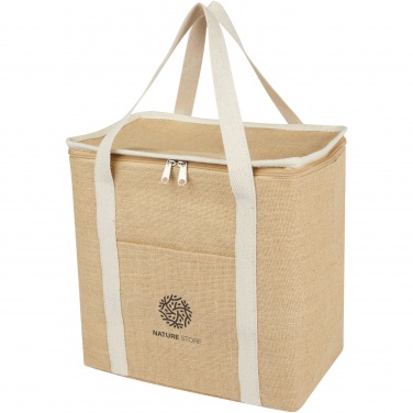 Logotrade promotional products photo of: Juta 300 g/m² jute cooler bag 19L