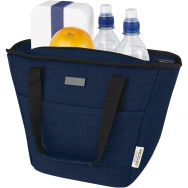 Logotrade business gifts photo of: Joey 9-can GRS recycled canvas lunch cooler bag 6L