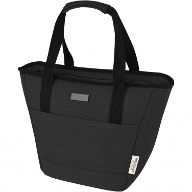 Logo trade promotional gifts picture of: Joey 9-can GRS recycled canvas lunch cooler bag 6L