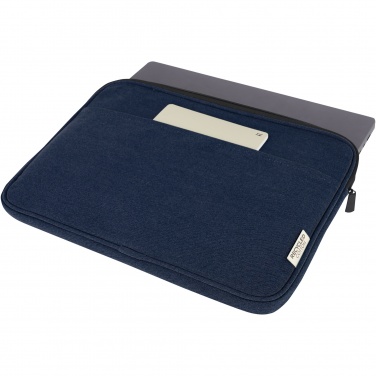 Logo trade promotional products image of: Joey 14" GRS recycled canvas laptop sleeve 2L