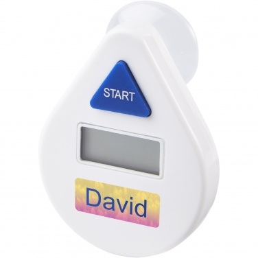 Logo trade promotional merchandise picture of: Guitty digital shower timer