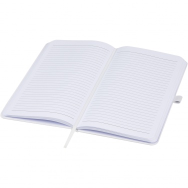 Logo trade promotional merchandise picture of: Fabianna crush paper hard cover notebook
