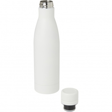 Logo trade promotional products image of: Vasa 500 ml RCS certified recycled stainless steel copper vacuum insulated bottle