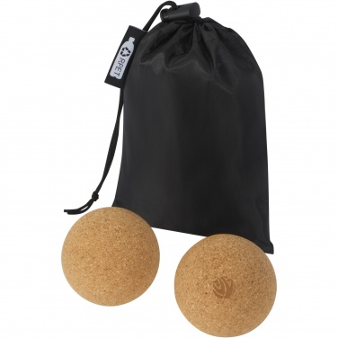 Logo trade promotional merchandise photo of: Trikona cork yoga ball