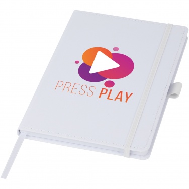 Logo trade corporate gift photo of: Thalaasa ocean-bound plastic hardcover notebook