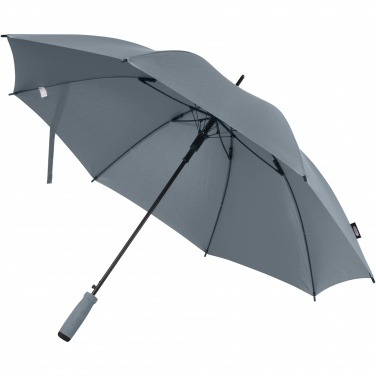 Logo trade business gifts image of: Niel 23" auto open recycled PET umbrella
