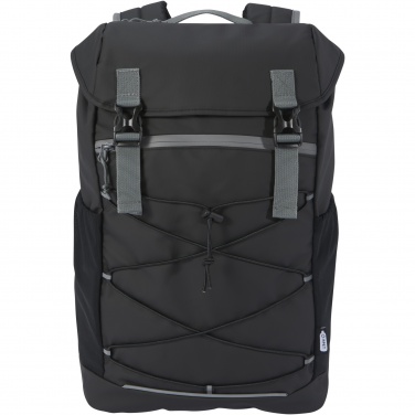 Logotrade promotional giveaways photo of: Aqua 15.6" GRS recycled water resistant laptop backpack 23L