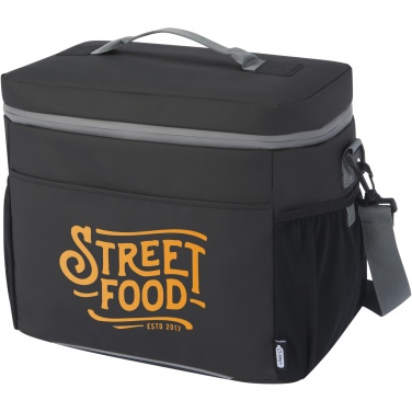 Logo trade promotional gifts picture of: Aqua 20-can GRS recycled water resistant cooler bag 22L