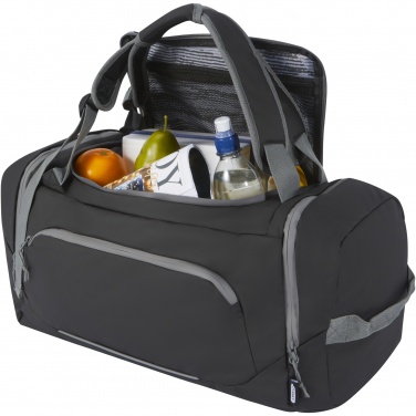 Logo trade corporate gifts picture of: Aqua GRS recycled water resistant duffel backpack 35L