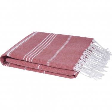 Logo trade business gifts image of: Anna 150 g/m² hammam cotton towel 100x180 cm