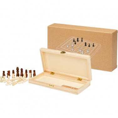 Logo trade promotional items picture of: King wooden chess set