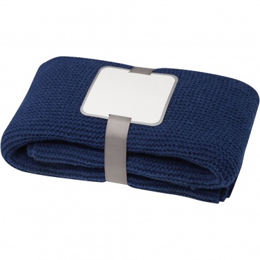 Logo trade promotional products picture of: Suzy 150 x 120 cm GRS polyester knitted blanket