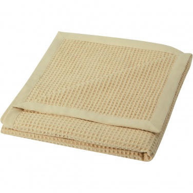 Logotrade promotional merchandise image of: Abele 150 x 140 cm cotton waffle blanket