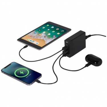 Logo trade promotional items picture of: ADAPT 72W recycled plastic PD power station