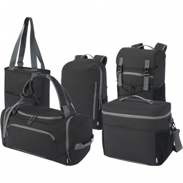 Logo trade corporate gifts image of: Aqua 14" GRS recycled water resistant laptop tote bag 14L