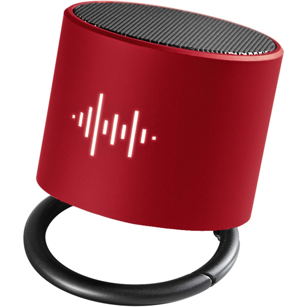 Logo trade promotional gifts picture of: SCX.design S26 light-up ring speaker