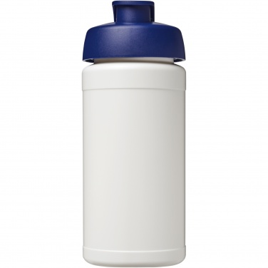 Logotrade promotional giveaways photo of: Baseline 500 ml recycled sport bottle with flip lid