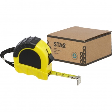Logo trade advertising products image of: Rule 3-metre RCS recycled plastic measuring tape