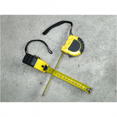 Logo trade advertising products image of: Rule 5-metre RCS recycled plastic measuring tape