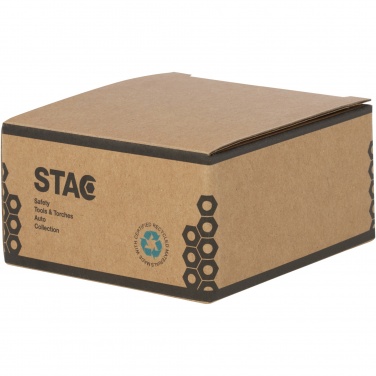 Logo trade promotional merchandise photo of: Rule 5-metre RCS recycled plastic measuring tape