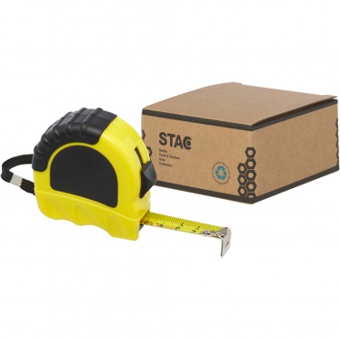 Logotrade promotional item picture of: Rule 5-metre RCS recycled plastic measuring tape