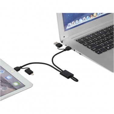 Logotrade promotional items photo of: Connect 6-in-1 RCS recycled aluminium 45W quick charge & data transfer cable