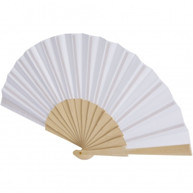 Logo trade promotional item photo of: Manuela hand fan