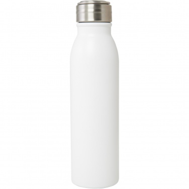 Logo trade promotional gifts picture of: Harper 700 ml RCS certified stainless steel water bottle with metal loop