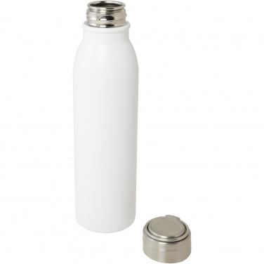 Logo trade advertising products image of: Harper 700 ml RCS certified stainless steel water bottle with metal loop