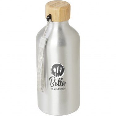 Logotrade business gifts photo of: Malpeza 500 ml RCS certified recycled aluminium water bottle