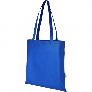 Logotrade promotional giveaway picture of: Zeus GRS recycled non-woven convention tote bag 6L