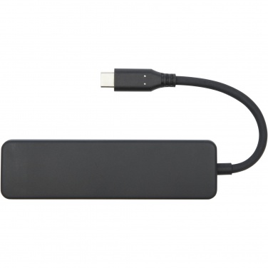 Logotrade promotional products photo of: Loop RCS recycled plastic multimedia adapter USB 2.0-3.0 with HDMI port