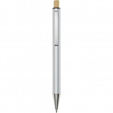 Logotrade advertising product picture of: Cyrus recycled aluminium ballpoint pen (blue ink)