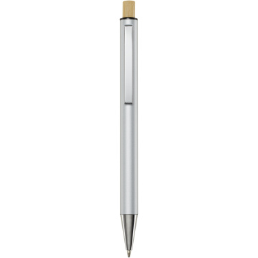Logotrade promotional gift picture of: Cyrus recycled aluminium ballpoint pen (black ink)