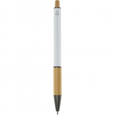 Logo trade promotional merchandise photo of: Darius recycled aluminium ballpoint pen