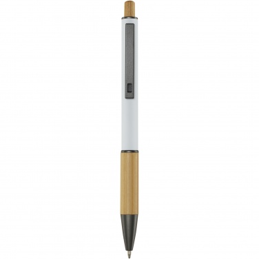 Logo trade advertising products image of: Darius recycled aluminium ballpoint pen