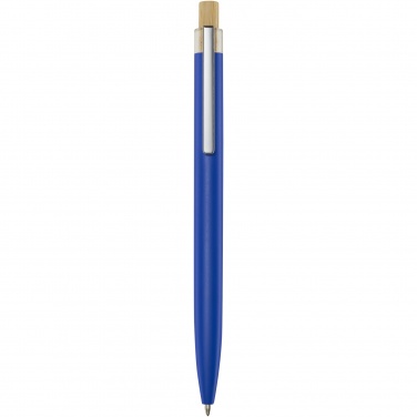 Logo trade promotional products picture of: Nooshin recycled aluminium ballpoint pen  (blue ink)