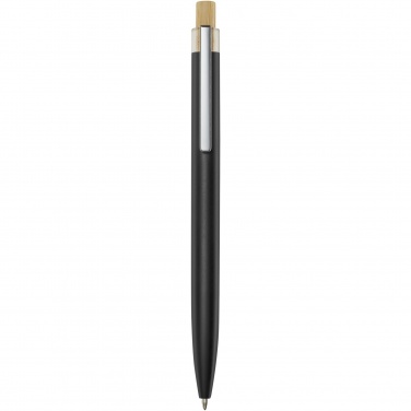 Logo trade advertising products picture of: Nooshin recycled aluminium ballpoint pen  (blue ink)